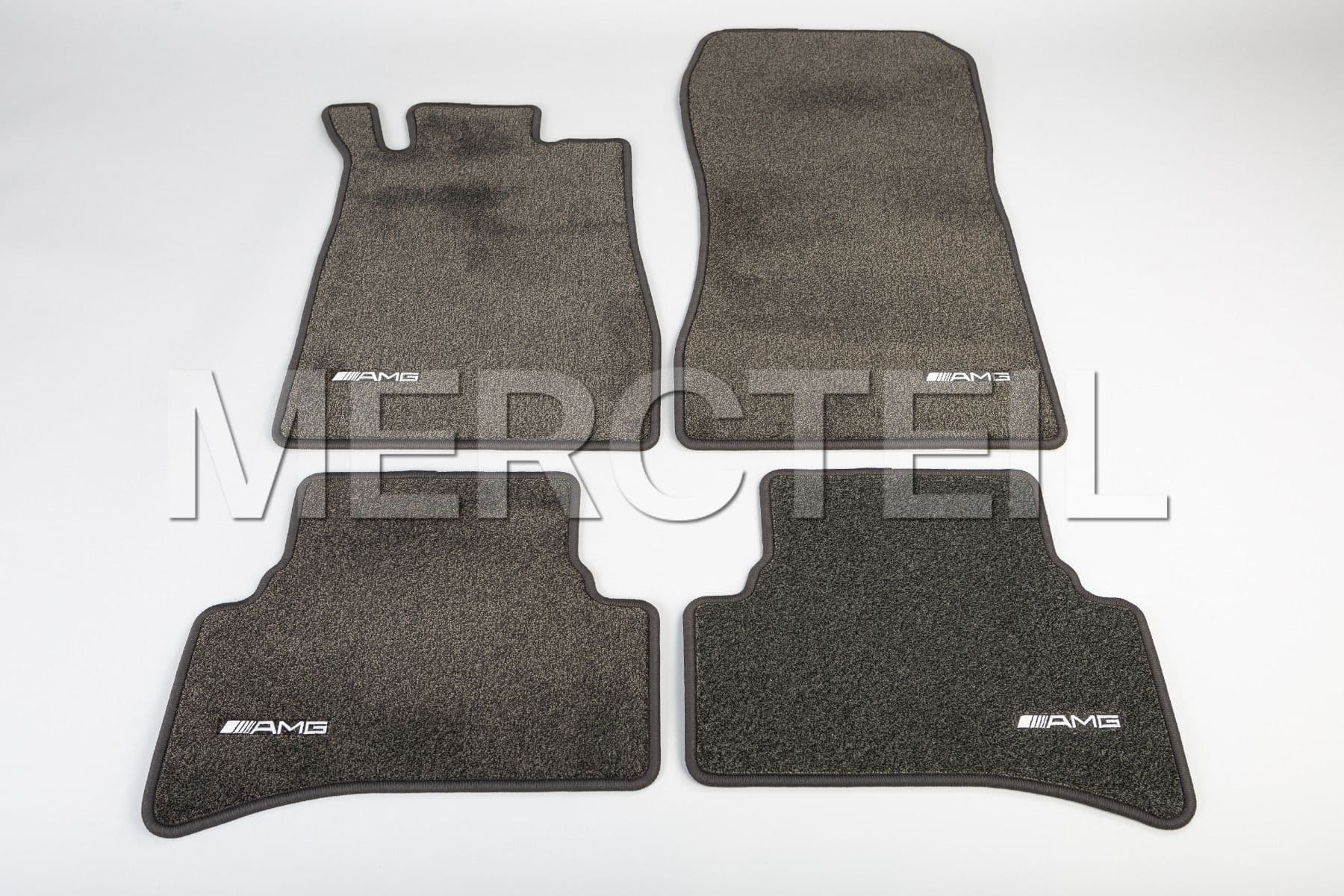 CLK Class AMG Velour Anthracite Floor Mats Genuine Mercedes AMG (part number: B66037017)