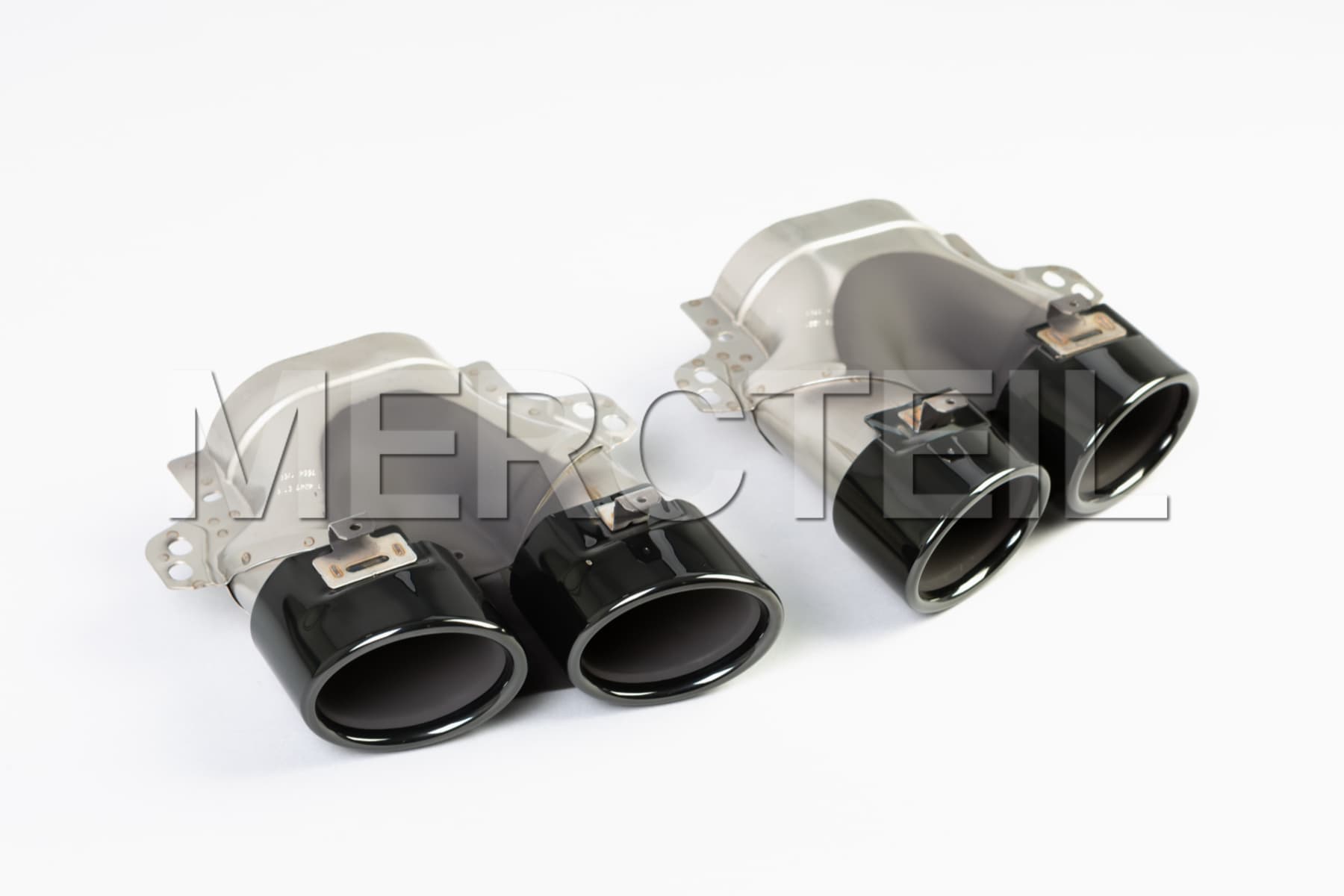 CLS Class / E Class Coupe AMG Black Exhaust Tips Genuine Mercedes AMG (part number: A2574907100)