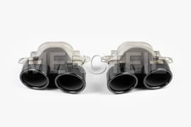 CLS Class / E Class Coupe AMG Black Exhaust Tips Genuine Mercedes AMG (part number: A2574907100)