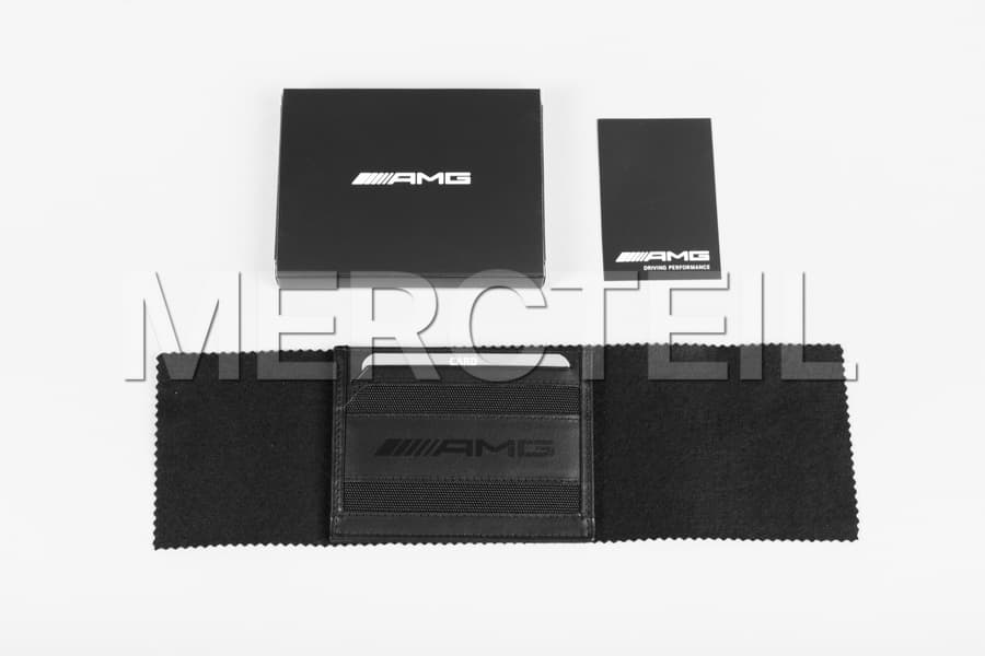 Original Mercedes-Benz Wallet Black Calfskin Men B66953960