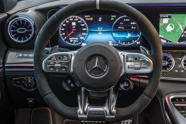 AMG GT 63S Instrument Cluster efficiency mode