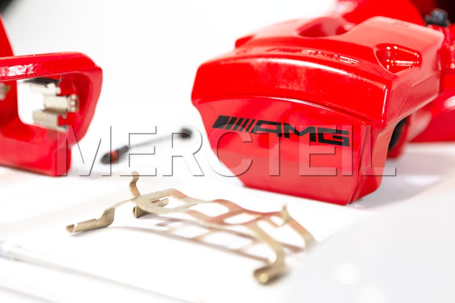 E63 AMG Red Brake System Conversion Kit W/S213 Genuine Mercedes AMG preview 0