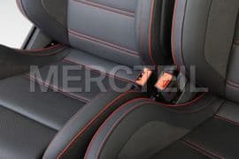 Performance Black & Red Seats for E-Class
