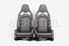 Performance Black & Red Seats for E-Class