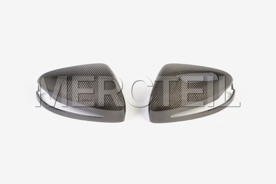 E Class AMG Full Carbon Fiber Mirror Covers Set LHD/RHD W214/S214 Genuine Mercedes AMG preview 0