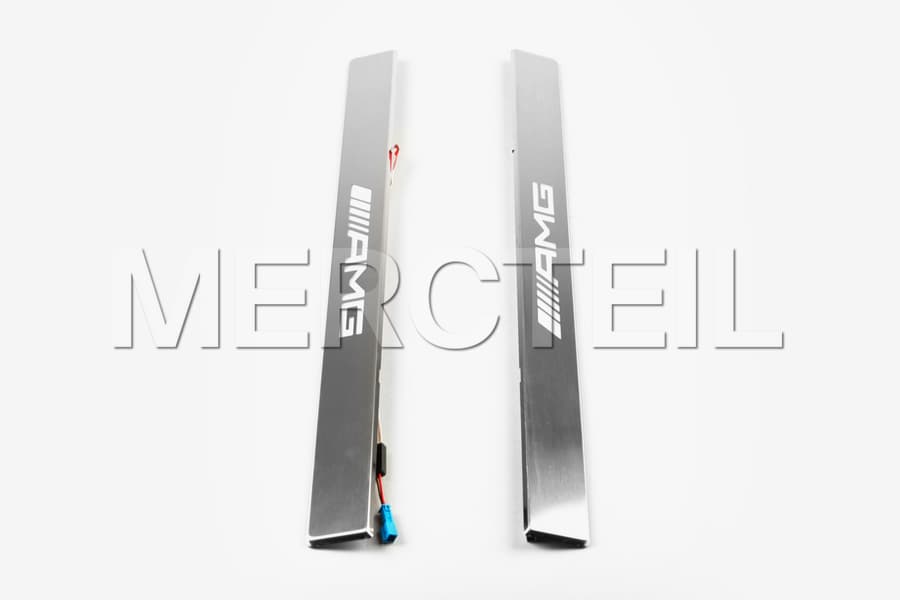 E Class AMG Illuminated Door Sill Panels Genuine Mercedes AMG preview 0