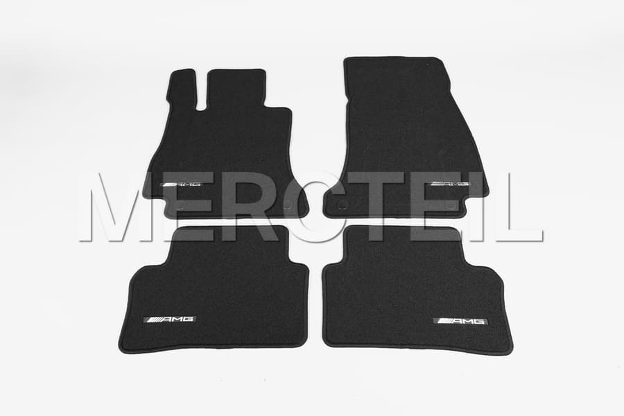 E Class AMG Velour Floor Mats Set with Velour Edge LHD/RHD W213/S213 Genuine Mercedes AMG preview 0