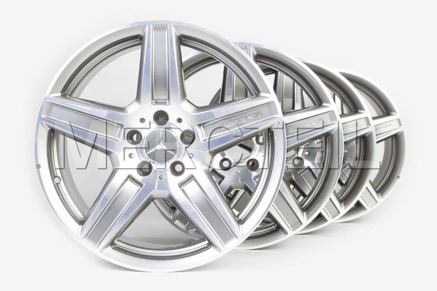 E Class AMG Wheels Titanium Gray 18 Inch W212 Genuine Mercedes Benz preview 0