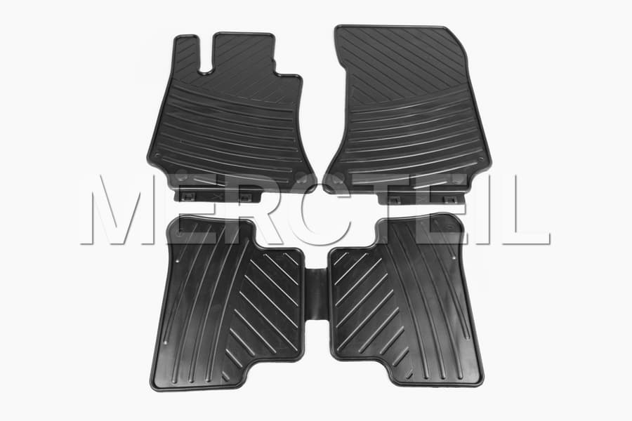 E Class Classic Rubber Floor Mats Set LHD/RHD W212/S212 Genuine Mercedes Benz preview 0