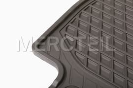E-Klasse / CLS-Klasse / AMG GT Gummi Fußmatten Espresso Braun Vorne W213 / C257 / X290 Original Mercedes-Benz (Teilenummer: A21368001068U51)