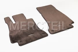 E-Klasse Exklusiv Velour Fußmatten Espressobraun Hochflor 213 Original Mercedes-Benz (Teilenummer: A21368019068U72)