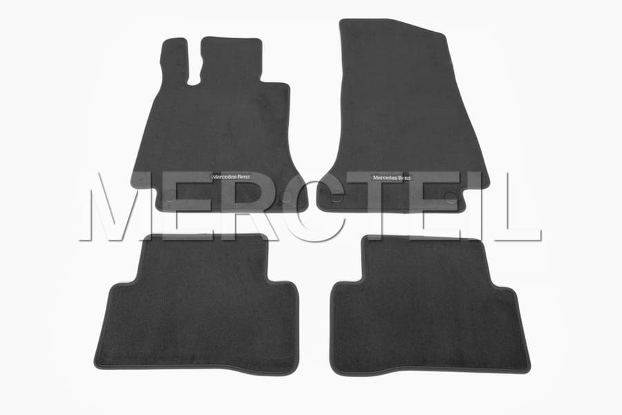 E Class Floor Mats Velour Mats Set Black LHD/RHD W214/S214 Genuine Mercedes Benz preview 0