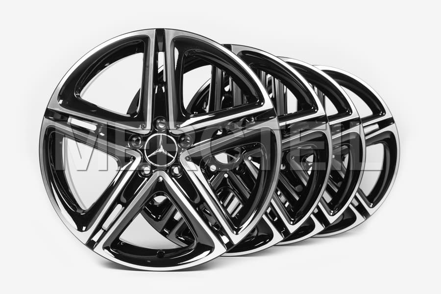 E Class Light Alloy Wheels Set 5 Twin Spoke 19 Inch W213 / S213 / C238 / A238 Genuine Mercedes Benz preview 0