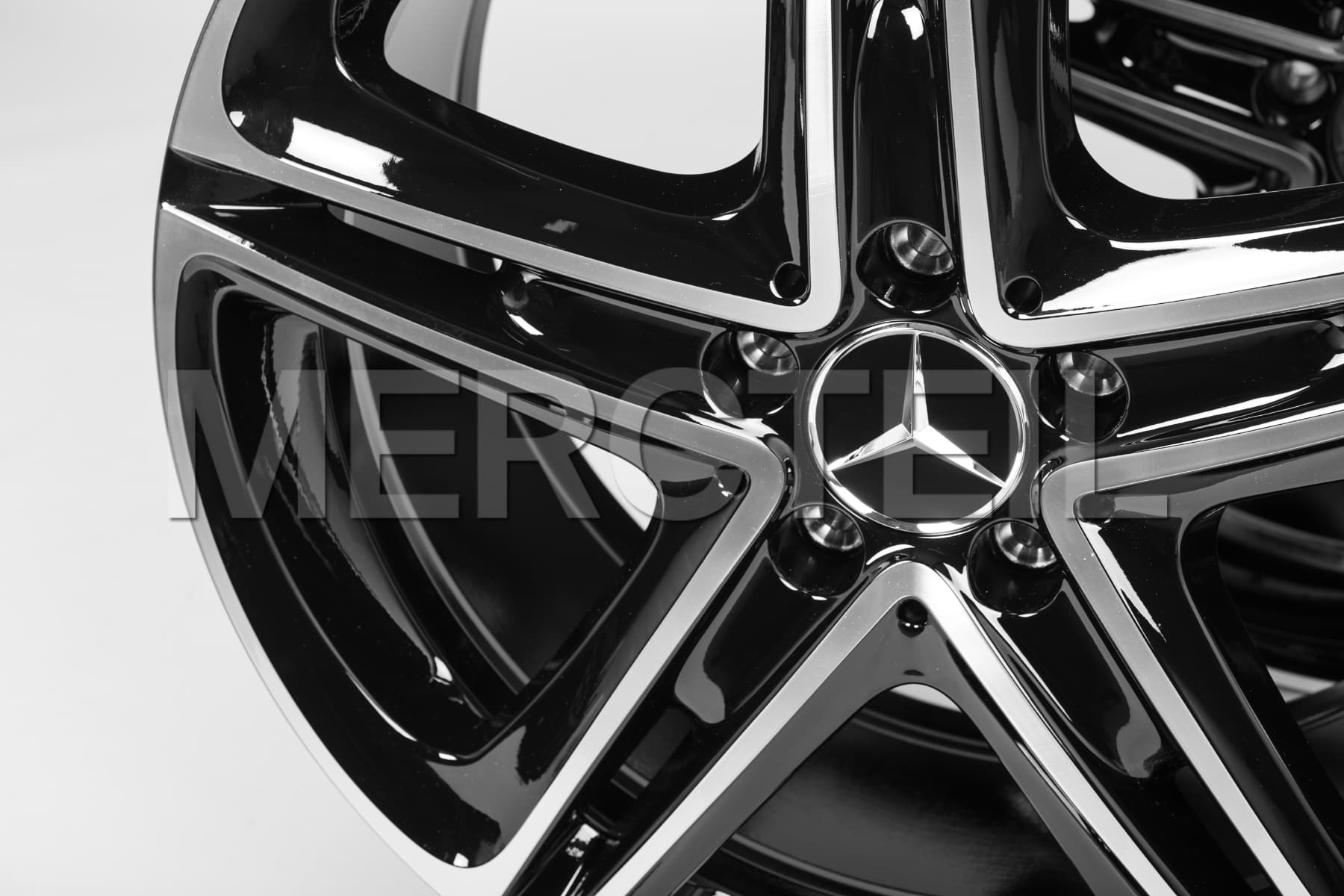 E Class Light Alloy Wheels Set 5 Twin Spoke 19 Inch W213 / S213 / C238 / A238 Genuine Mercedes Benz (Part number: A23840104007X23)
