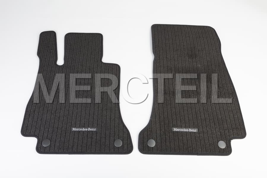 E Class Rep Front Floor Mats Black LHD W214/S214 Genuine Mercedes Benz preview 0