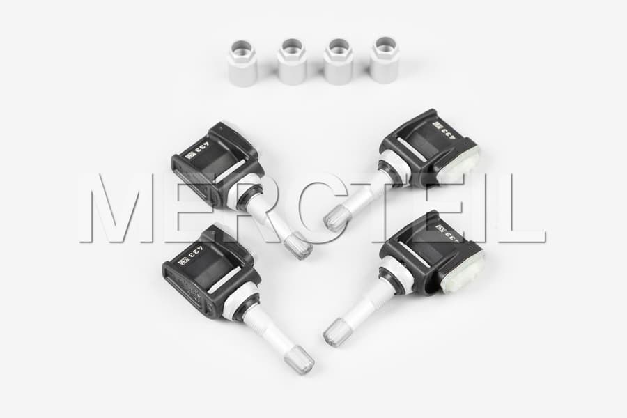 E Class Tire Pressure Sensors Kit for the Japanese Market TPMS Genuine Mercedes Benz preview 0
