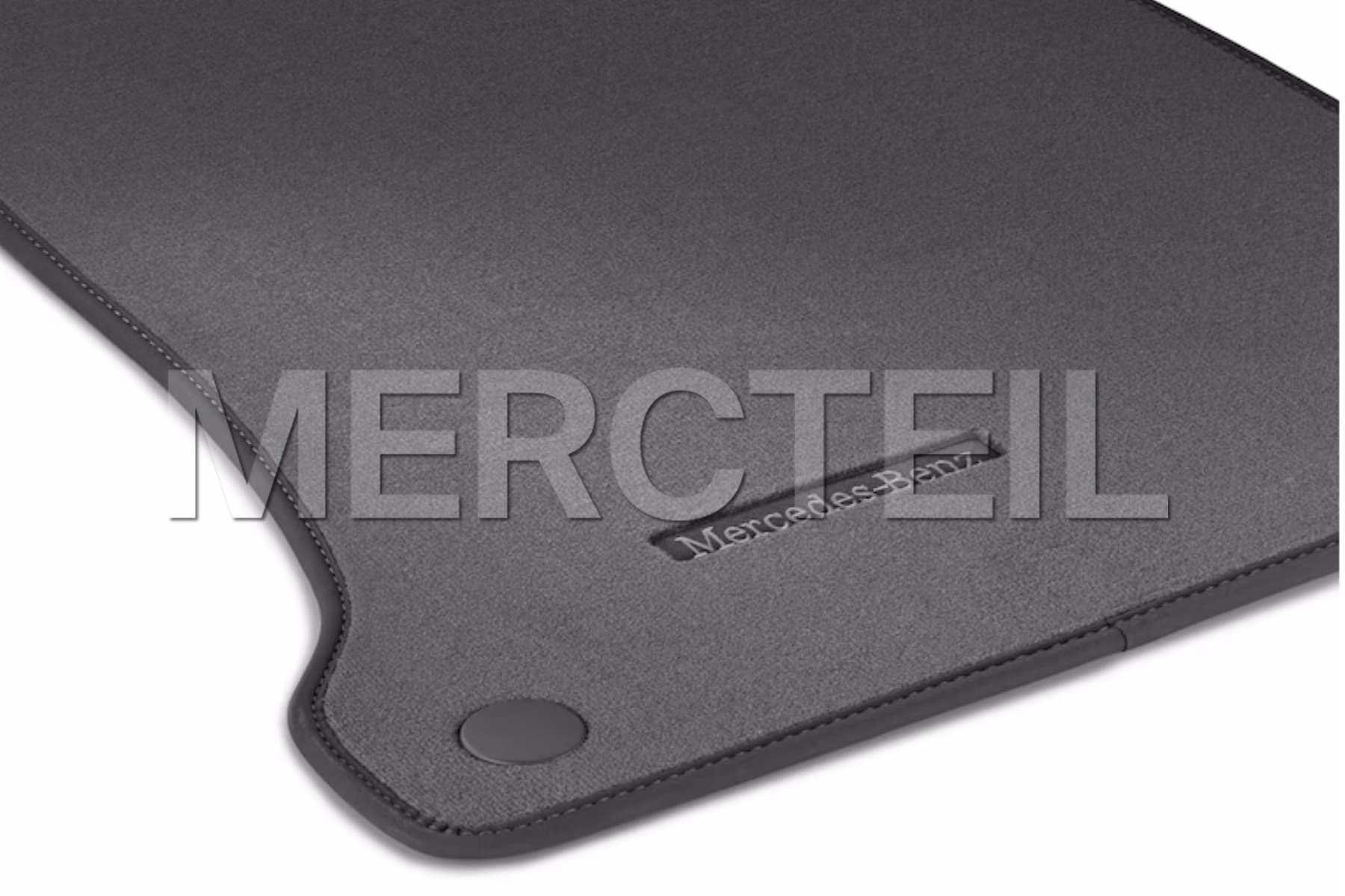 E Class Velour Floor Mats Magma Grey 