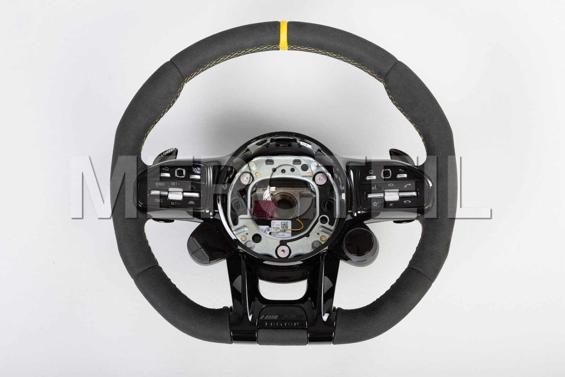 Edition 1 AMG Full Alcantara Black Steering wheel