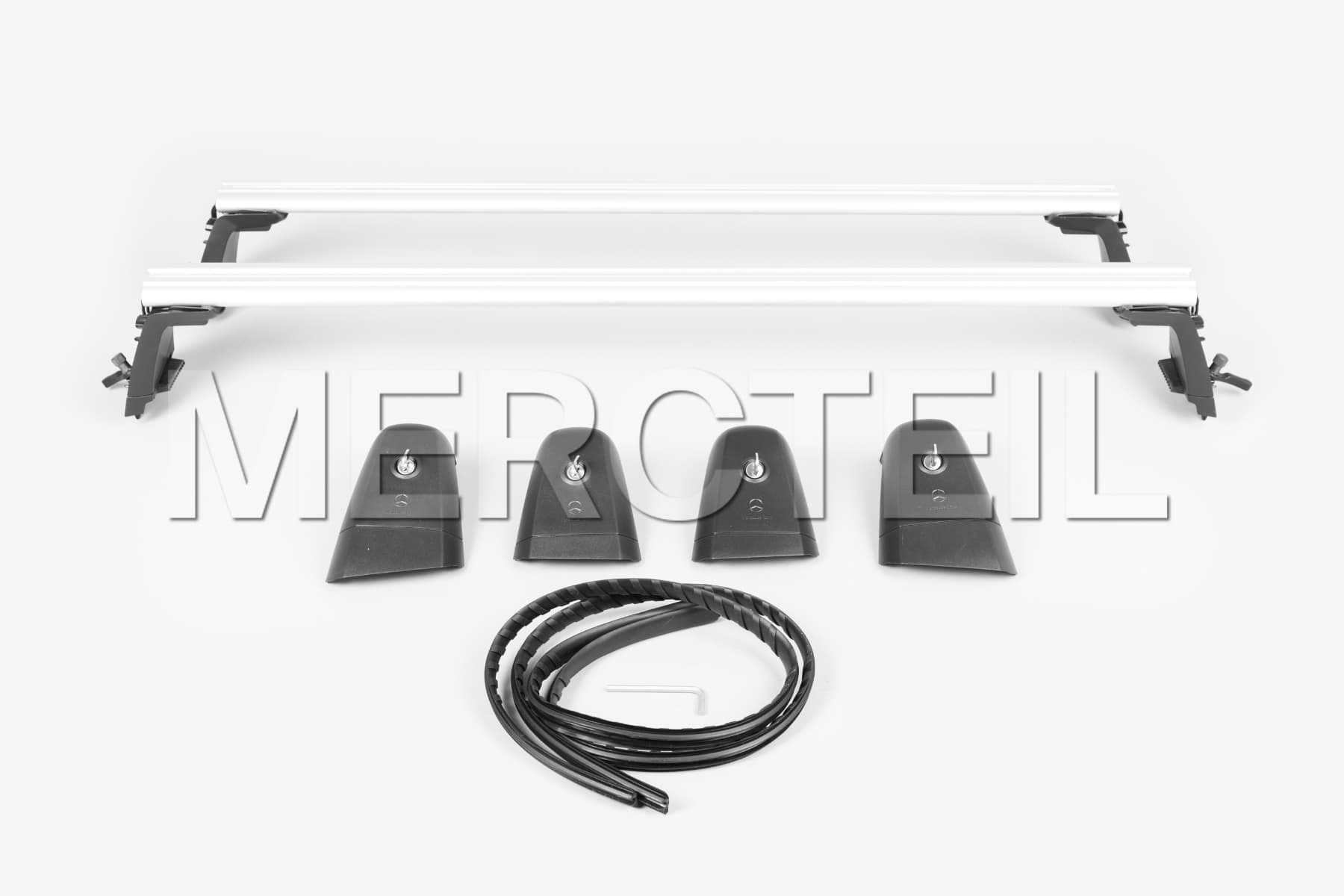 EQE Aluminum Carrier Bars Roof Rack Kit X294 Genuine Mercedes-Benz (Part number: A2948900100)