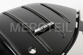EQS53 AMG Night Edition Dark Chrome Panamericana Grille Kit V297 Genuine Mercedes AMG (Part number: A2978859002)