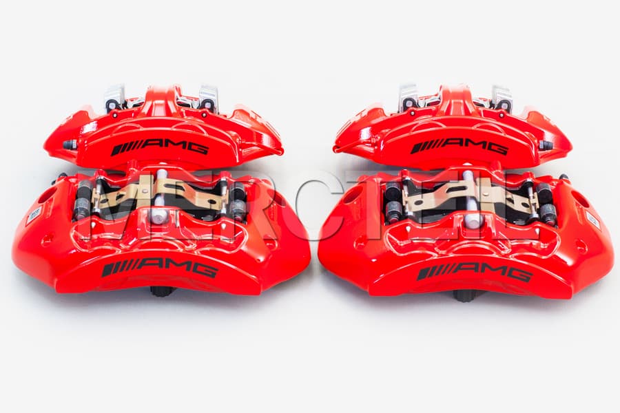EQS53 AMG Red Brake Calipers Conversion Kit V297 Genuine Mercedes AMG preview 0