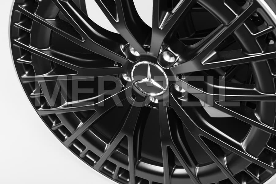 EQS AMG MultiSpokeDesign Black Matte LightAlloy Wheels R21 297