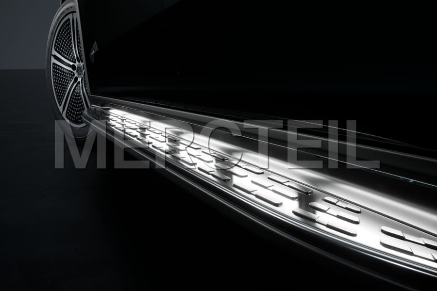 EQS SUV Illuminated Running Boards Kit X296 Genuine Mercedes Benz preview 0