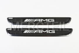 Austauschbare AMG Abdeckungen für Beleuchtete Einstiegsleisten Original Mercedes AMG (Teilenummer: A2576805302)