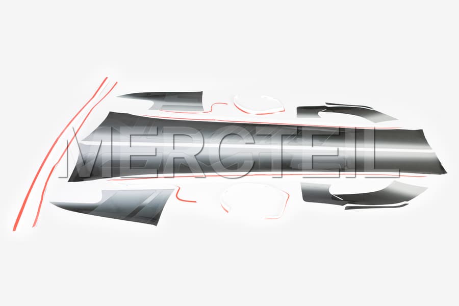 F1 Edition C Class Sedan Stripes Set W206 Genuine Mercedes AMG preview 0