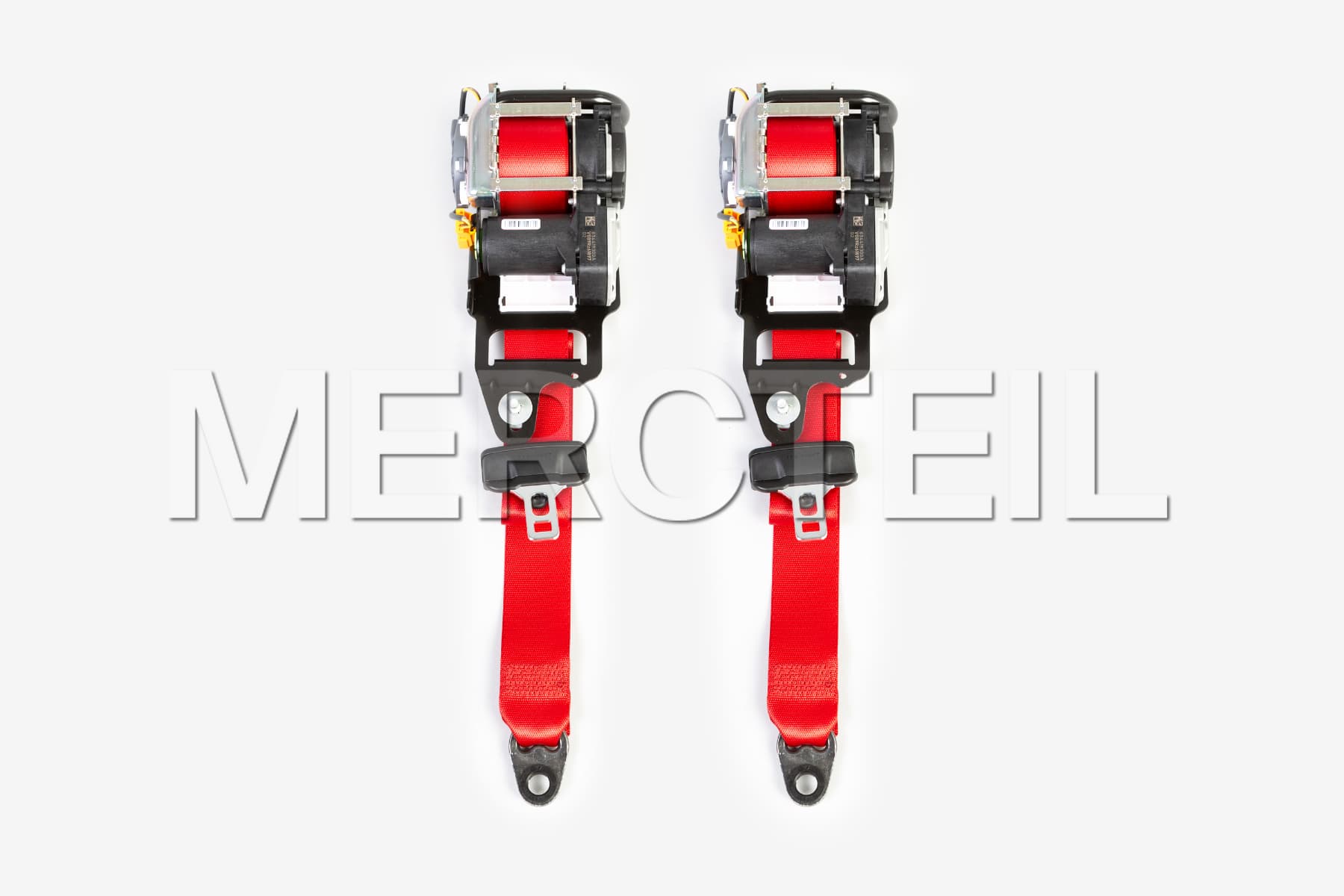 Facelift C-Class Coupe AMG Red Seat Belts 205 Genuine Mercedes-AMG (part number: A20586083003D53)