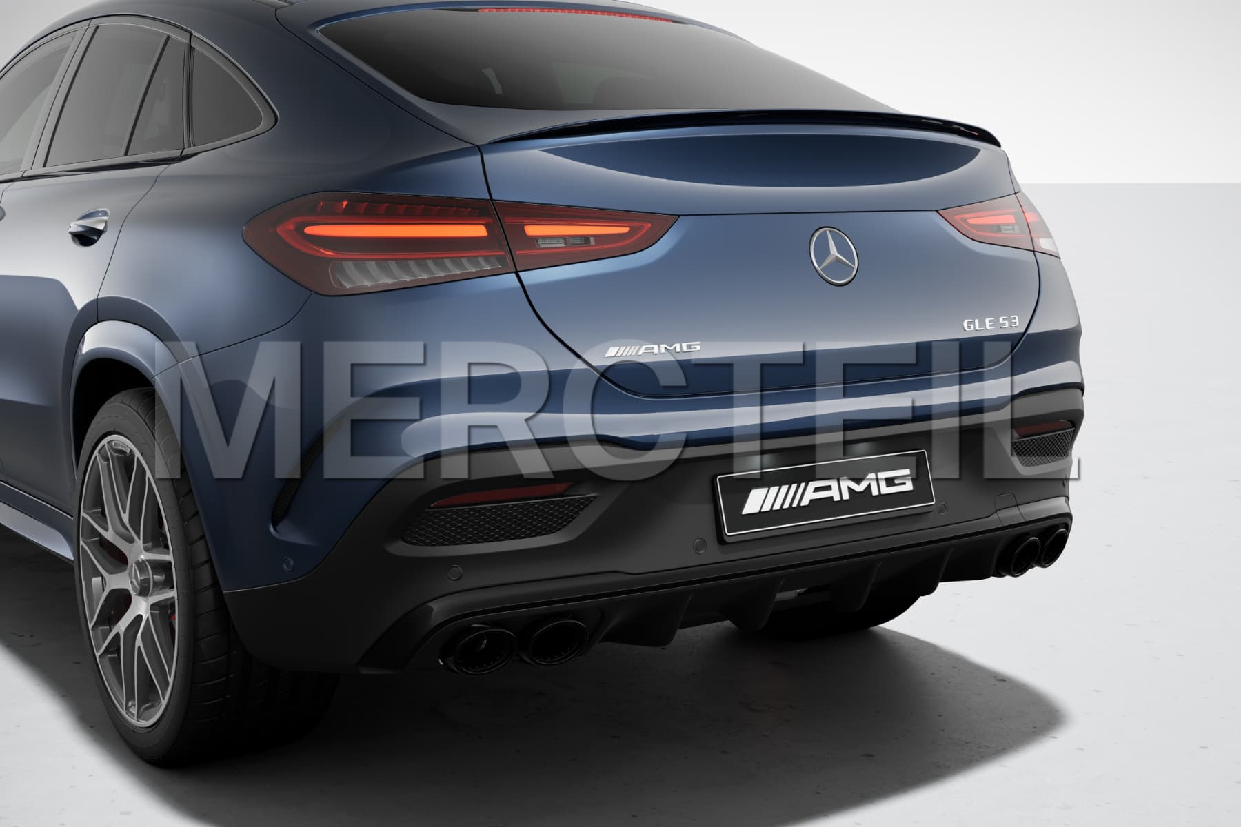 GLE53 AMG Coupe Facelift Rear Diffuser Body Kit V167 Genuine Mercedes-AMG