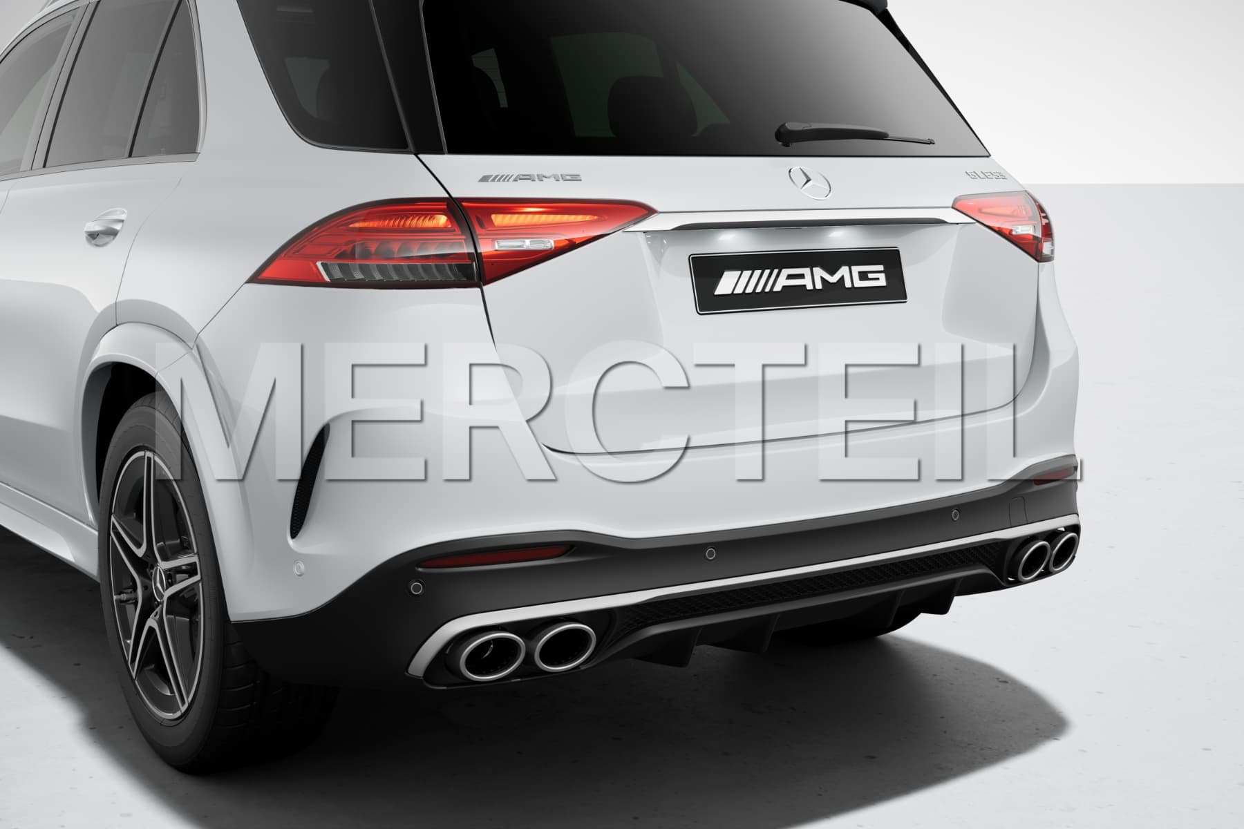 GLE53 AMG Facelift Rear Diffuser Body Kit SUV V167 Genuine Mercedes-AMG