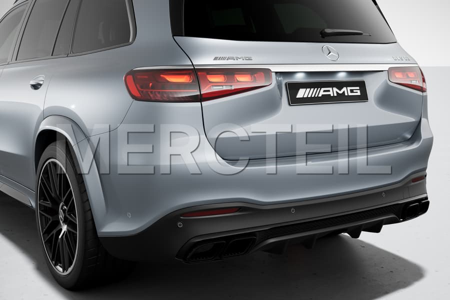 Facelift GLS63 AMG Rear Diffuser Body Kit GLS Class X167 Genuine Mercedes AMG preview 0