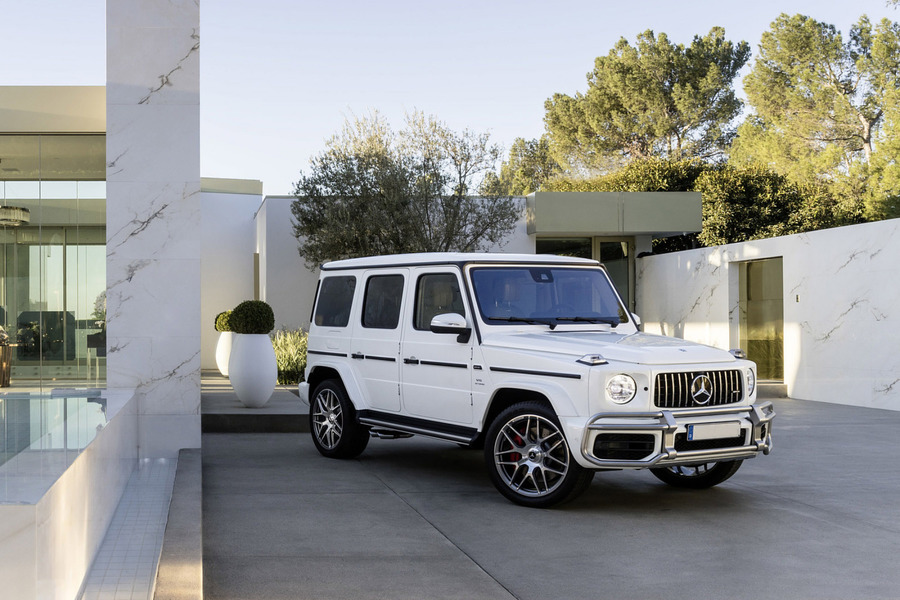 G63 AMG 22 Inch Set Of Forged Titanium Grey Wheels for GClass