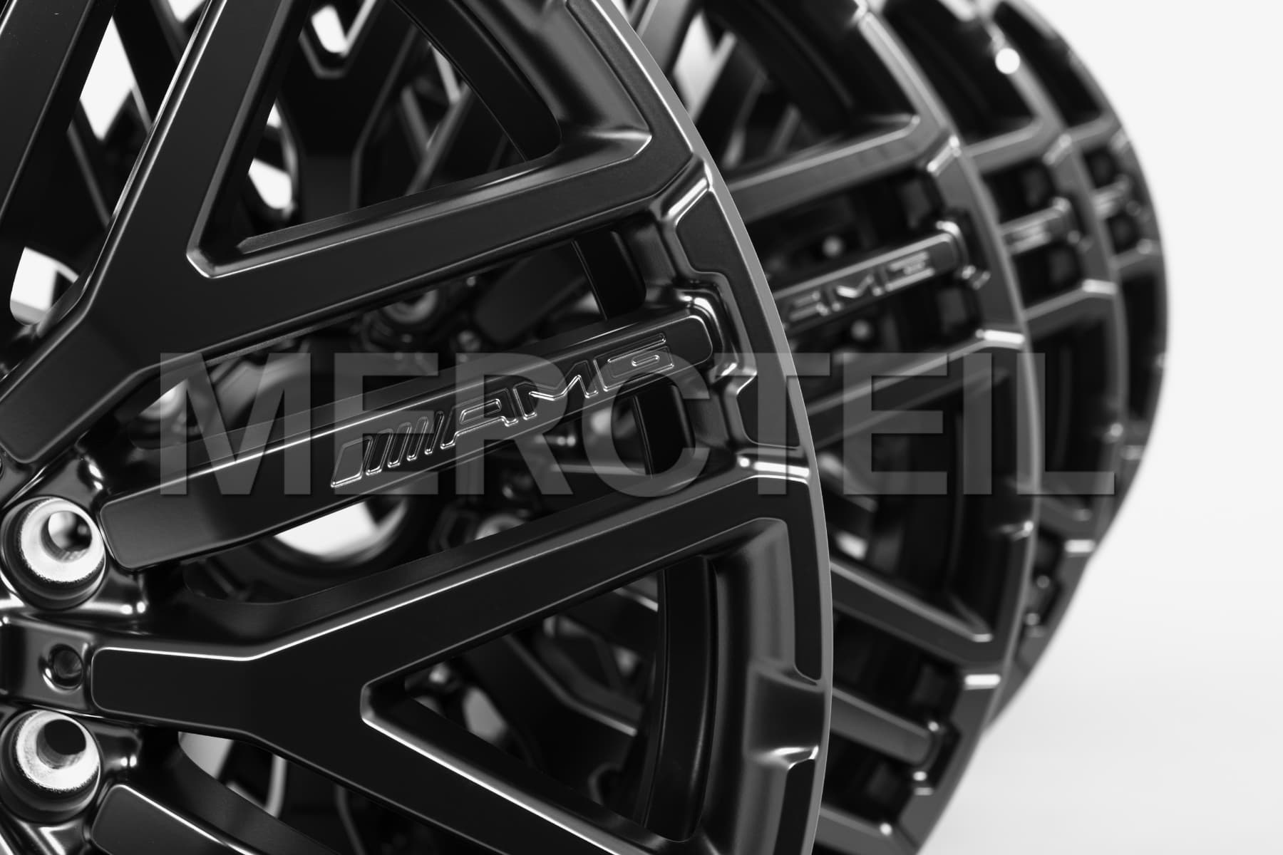 G63 AMG 4x4² Multi Spoke Alloy Wheels Set 22 Inch W463A Genuine Mercedes-AMG (Part number: A46340140007X35)