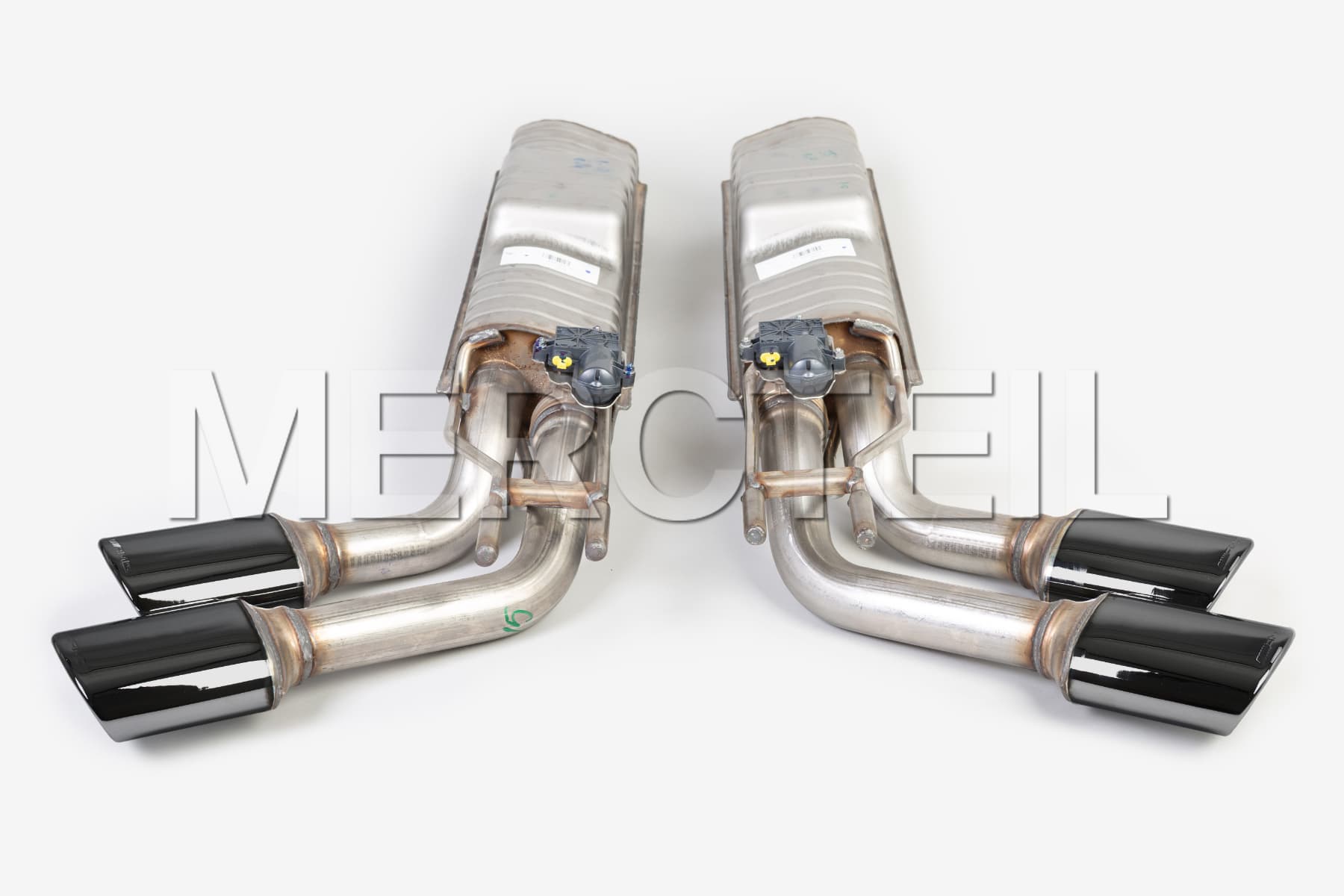 G-Class G63 AMG Exhaust System 463A 465 Genuine Mercedes-AMG A4654905501, A4654905601