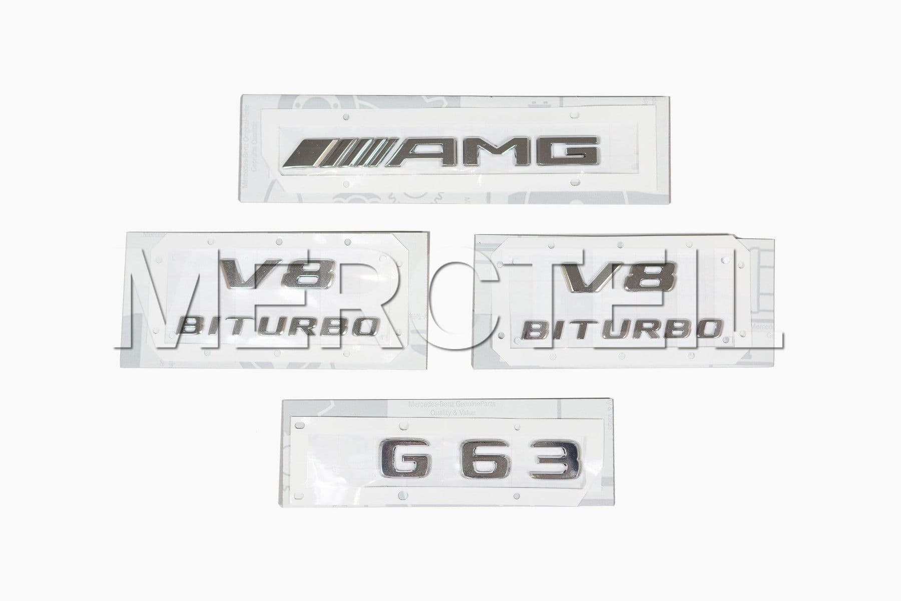 G63 AMG Decal Kit Genuine Mercedes Benz (part number: A4638172300)