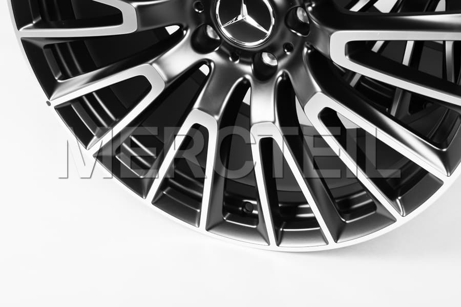 G63 AMG Forged Wheel Set 22 Inch Black 10 Double Spokes G-Class