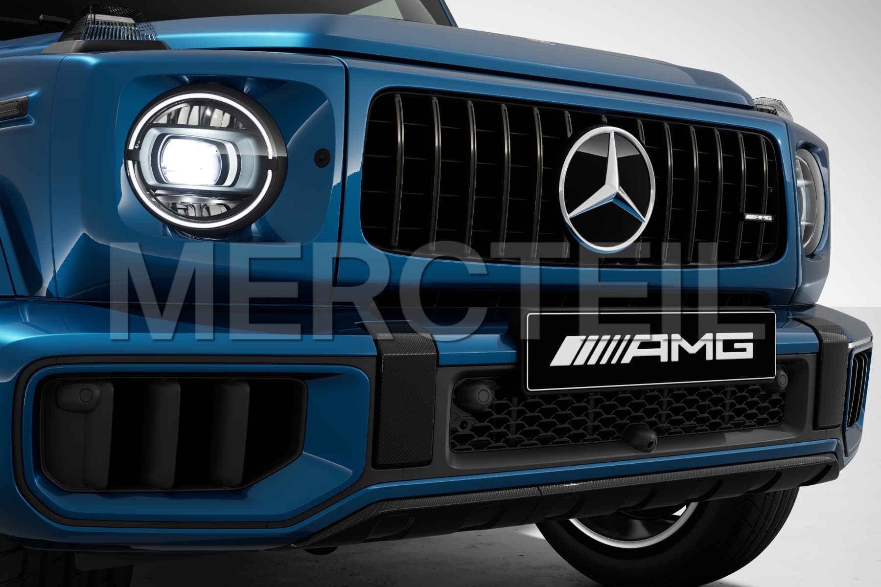 G63 AMG Front Bumper Carbon Fibre Trims Kit W465 Genuine Mercedes AMG