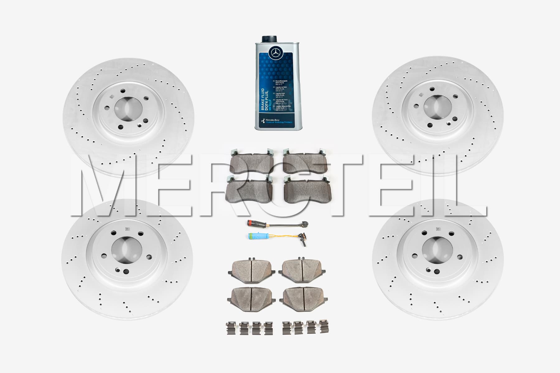 G63 AMG Full Brake System Maintenance Service Kit W463A Genuine Mercedes-AMG