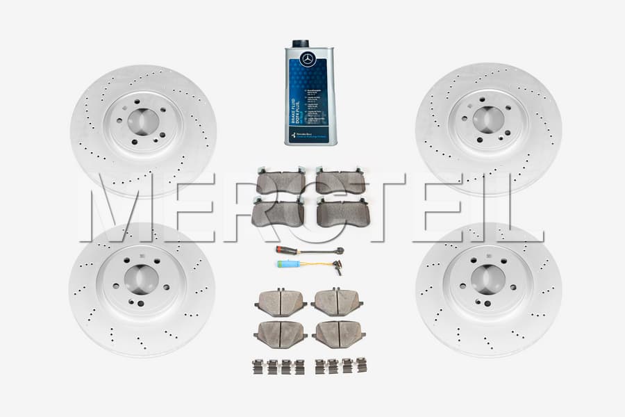 G63 AMG Full Brake System Maintenance Service Kit W463A Genuine Mercedes AMG preview 0