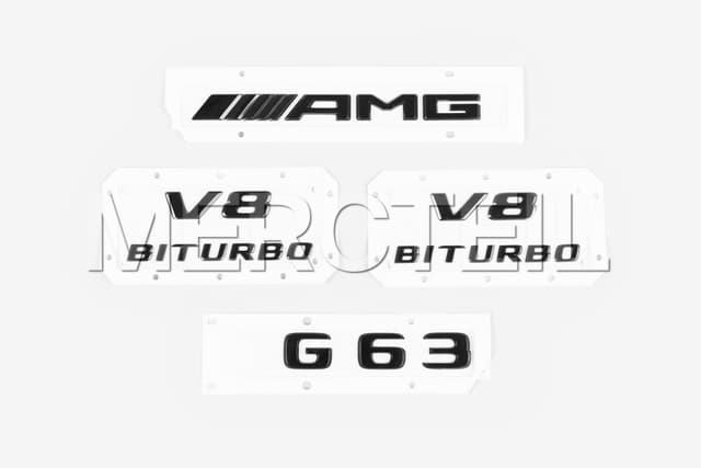 G63 AMG Night Package Decal Kit W463A Genuine Mercedes AMG preview