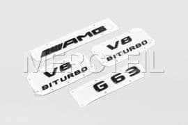 G63 AMG Night Package Decal Kit W463A Genuine Mercedes AMG (part number: A4638175000)