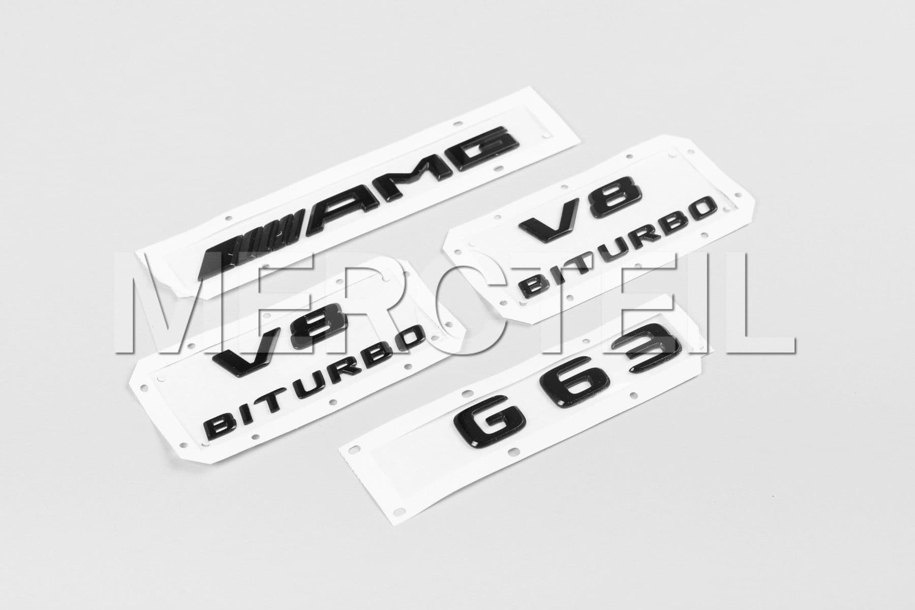 G63 AMG Night Package Decal Kit W463A Genuine Mercedes AMG (part number: A4638175000)