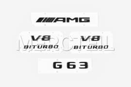 G63 AMG Aufklebern Night Paket W463A Original Mercedes AMG (Teilenummer: A4638175300)