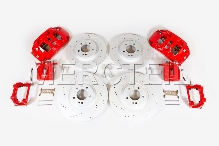 G63 AMG Red Brake System W463A Genuine Mercedes AMG preview 0