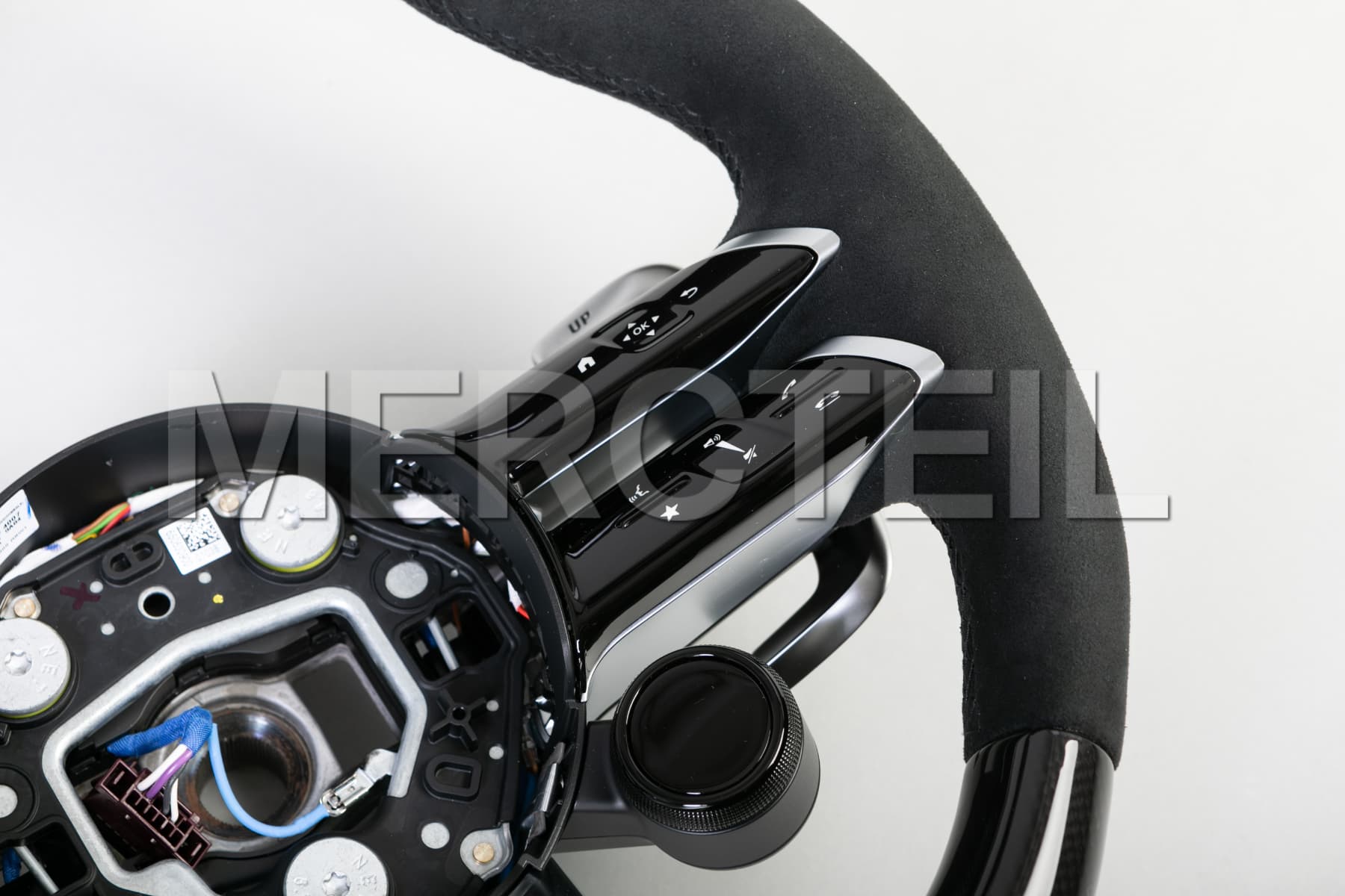 G63 AMG Steering Wheel Carbon Fiber/Microcut Microfibre W463A W465 Genuine Mercedes-AMG