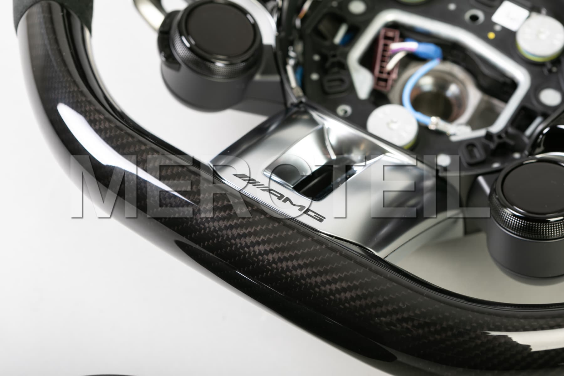 G63 AMG Steering Wheel Carbon Fiber/Microcut Microfibre W463A W465 Genuine Mercedes-AMG