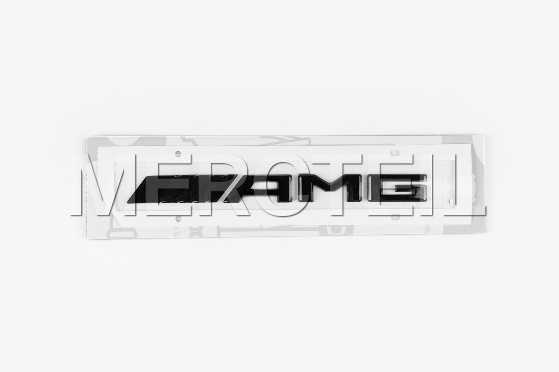 Black AMG Logo / Decal G Class W463A Genuine Mercedes AMG (part number: A4638175300)