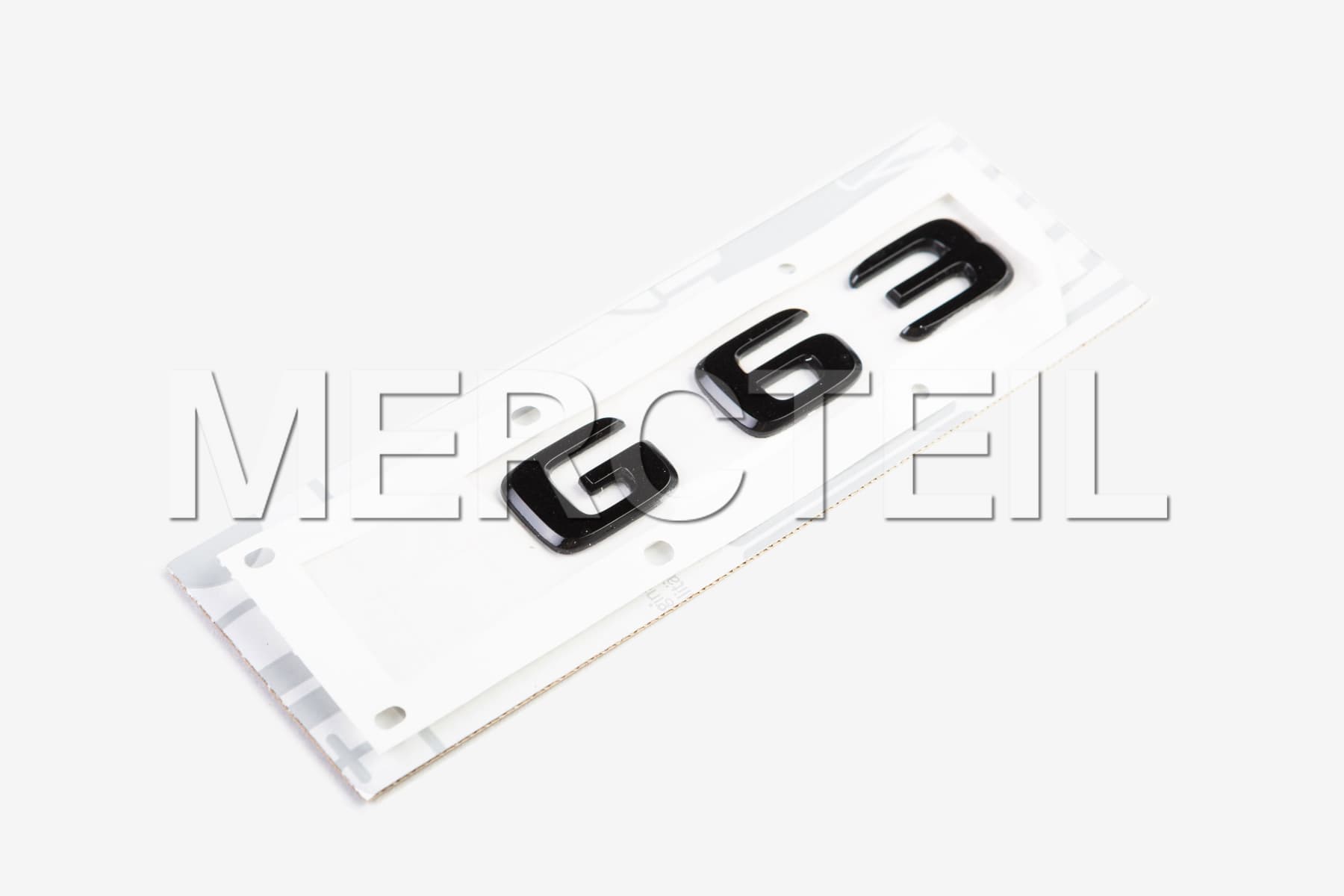 G63 Logo Schriftzug Schwarz Original Mercedes AMG (Teilenummer: A4638175200)